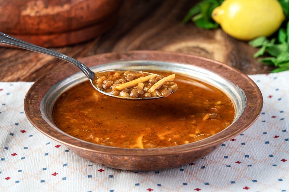 Healing Source: Green Lentil Soup