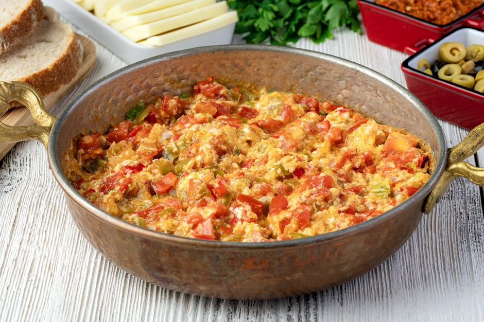 Indispensable for Breakfast: Menemen with Onion