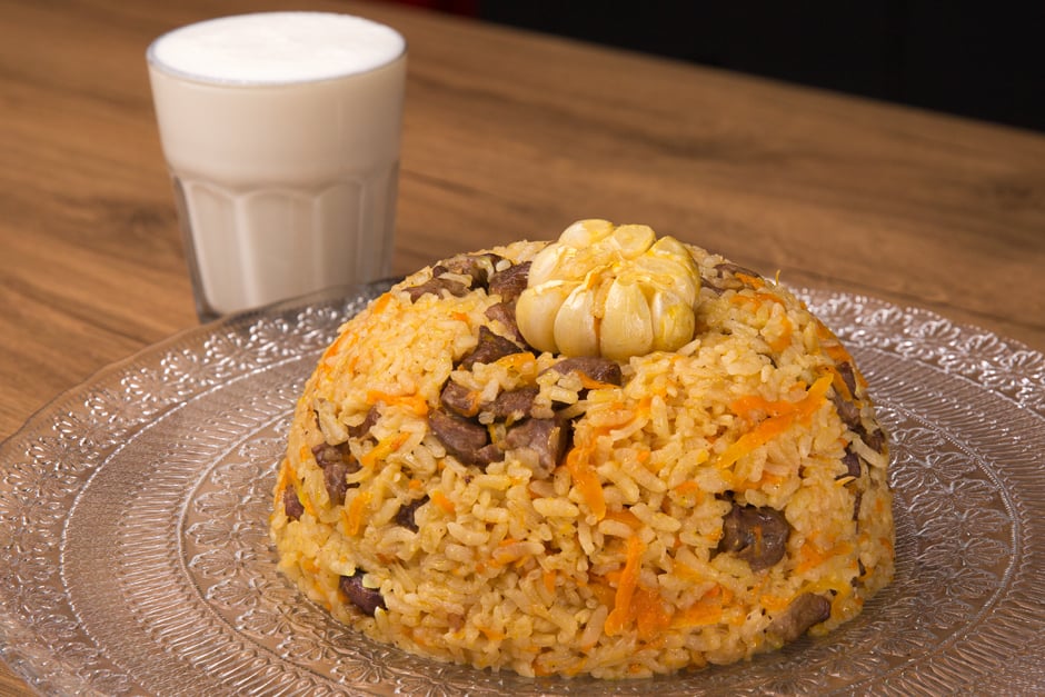 It Has Meat and Carrots: Uzbek Pilaf