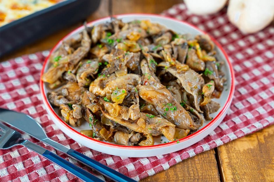 Protein Rich: Oyster Mushroom Saute