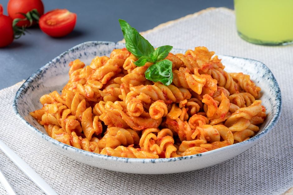 One Pot: Stewed Tomato Pasta