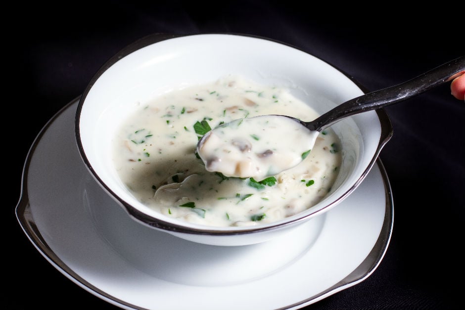 Makes You Eat Bread: Creamy Mushroom Soup