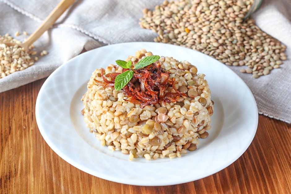 Eat Plate by Plate: Bulgur Pilaf with Lentils