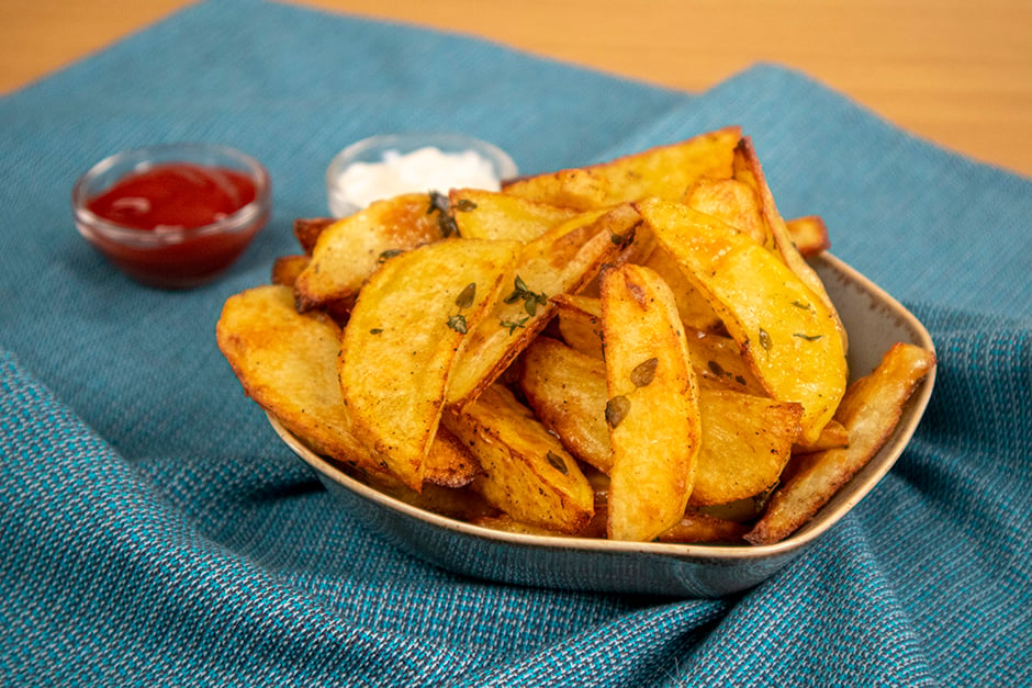 Without Frying, in Its Lightest Form: Baked Potatoes