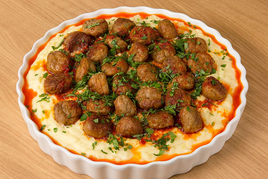 You&#39;ll Make Your Mouth Water: Potato Feet with Misket Meatballs