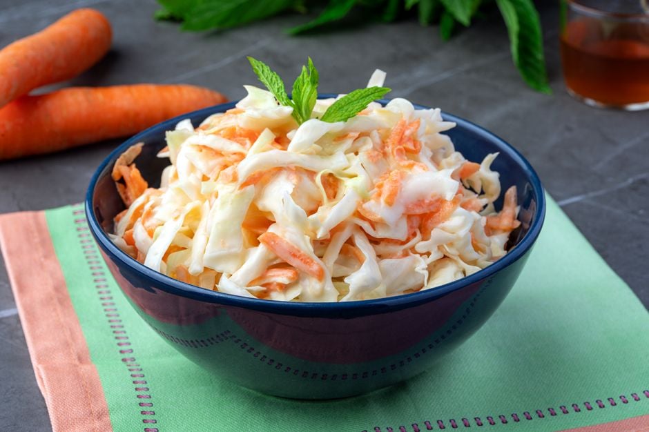 Also Made at Home: Coleslaw (Cabbage Salad)