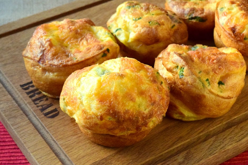 Breakfasts Made Fun: Cheese and Parsley Popover