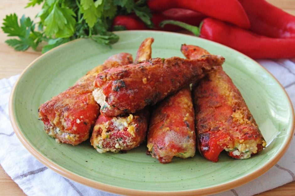 Even Better Than the Pickle: Fried Red Roasted Peppers