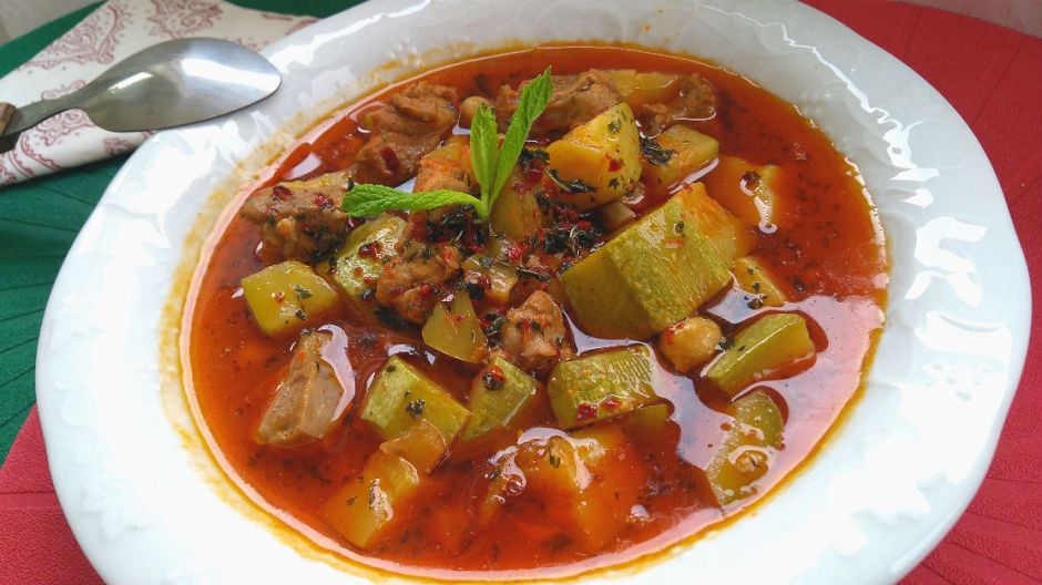 Heritage from Antep Cuisine: Zucchini